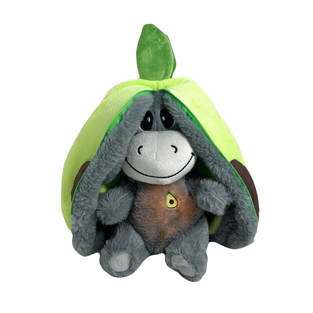 Peluche que respira de burro